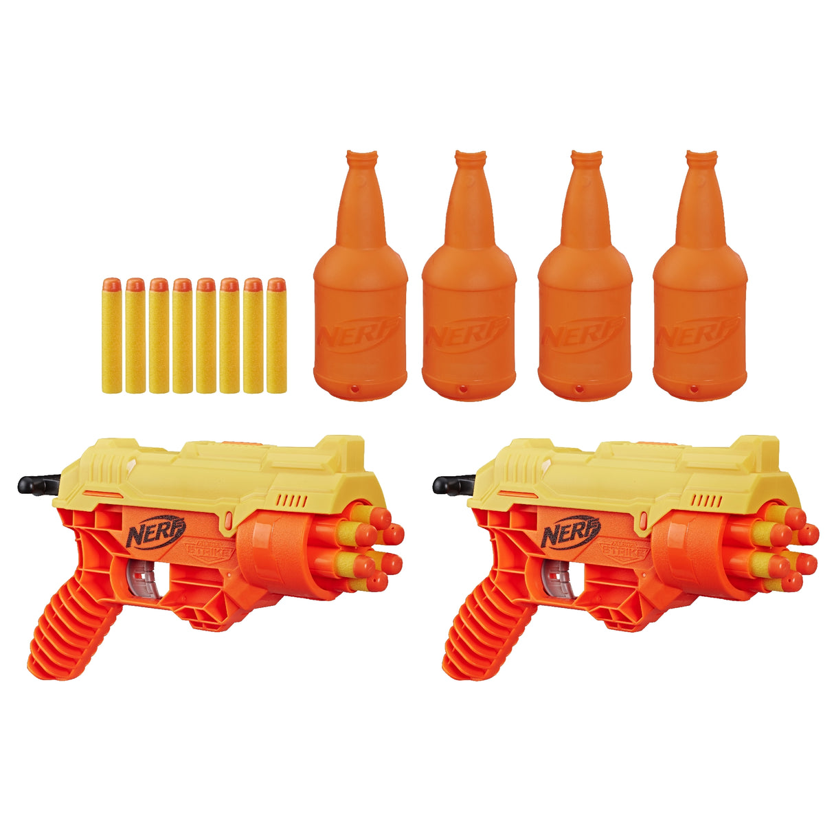 NERF 26-PIECE COBRA RC-6 DUAL TARGETING SET