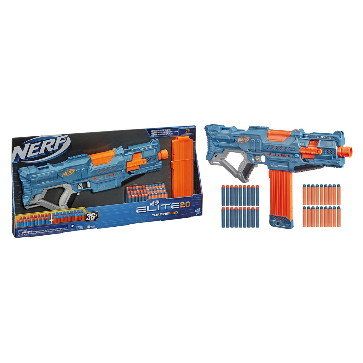 Nerf Elite 2.0 Turbine Cs-18