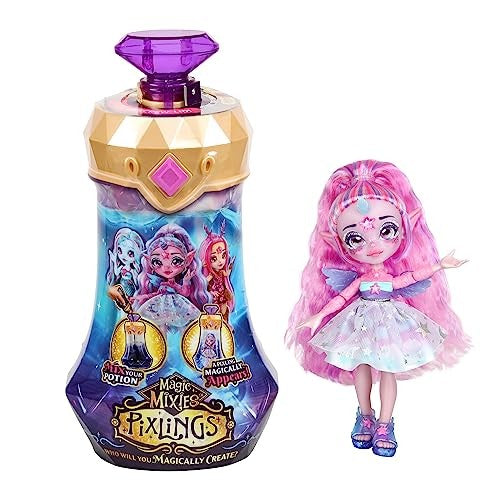 MAGIC MIXIES PIXLINGS DOLL PURPLE UNICORN