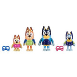 Bluey S7 Figure 4pk - Family Beach Day
