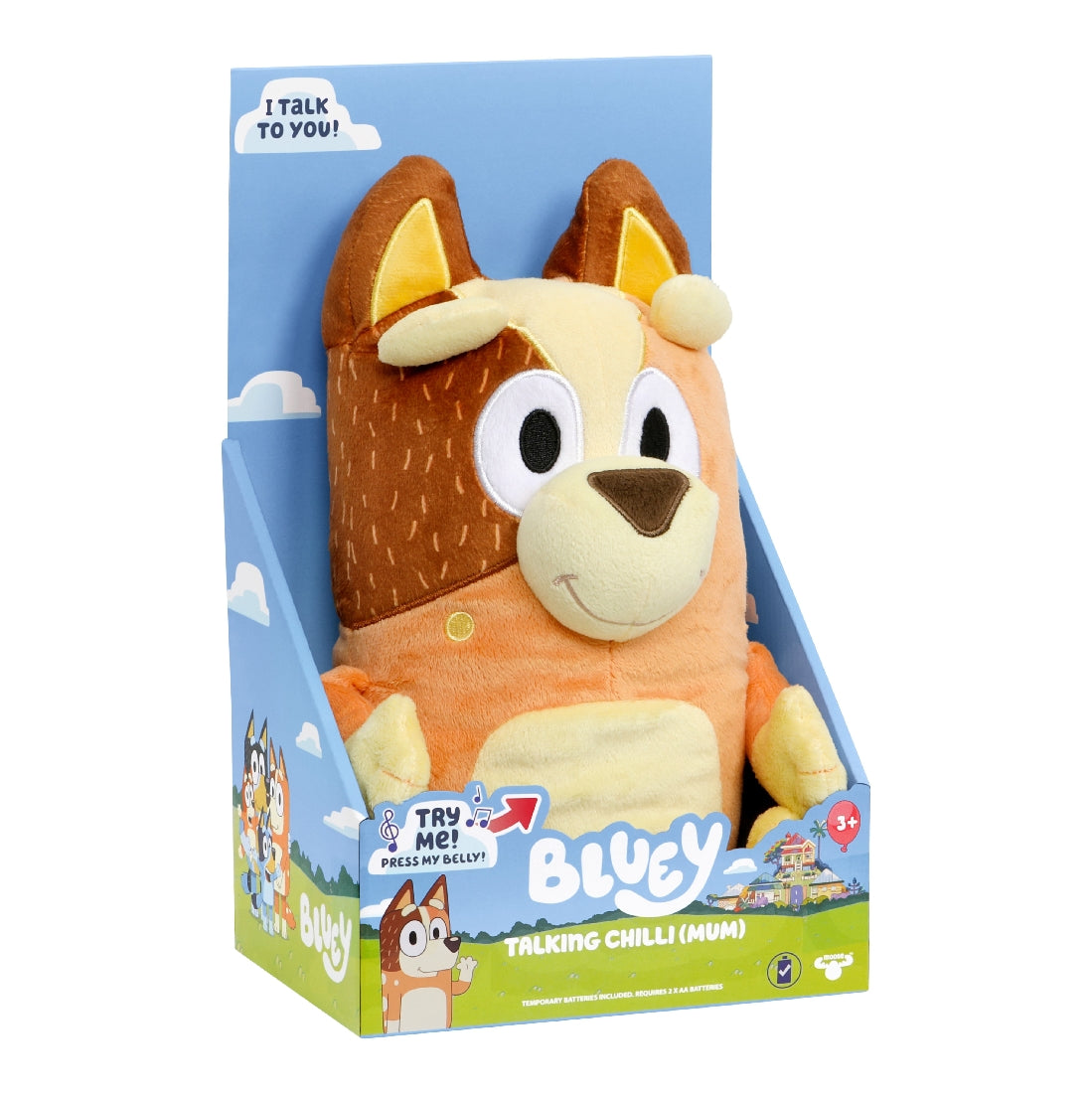 BLUEY SOUND EFFECTS PLUSH - CHILLI