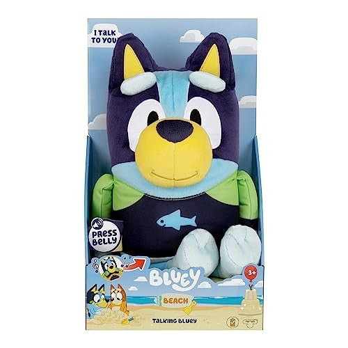 Bluey S9 Sfx Plush - Beach Bluey