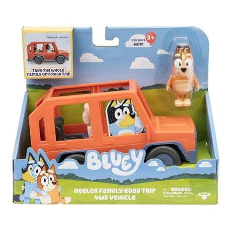 Bluey - Heeler Family Road Trip 4wd Vehicle