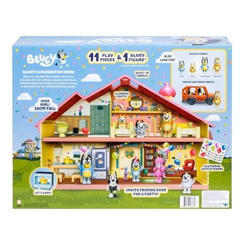 BLUEY S11 BLUEY'S BIRTHDAY CELEBRATION HOME PLAYSET