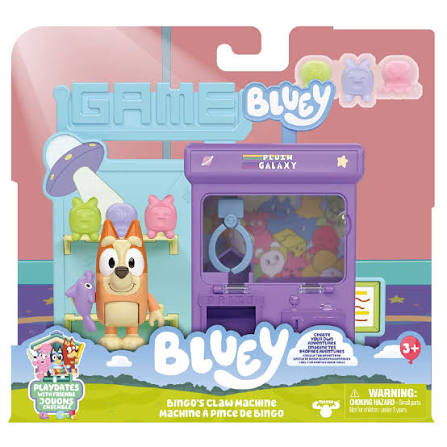 Bluey S15 Mini Playset Bingo'S Claw Machine