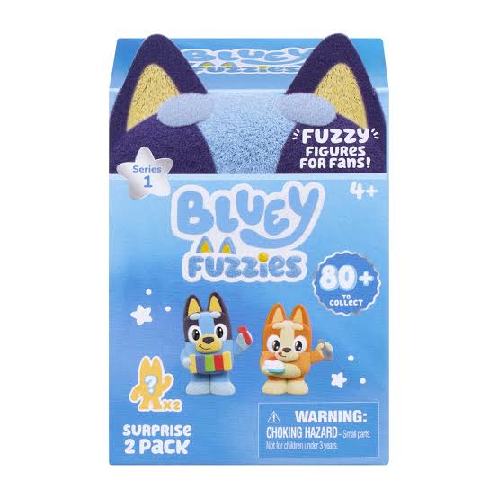 Bluey S15 Fuzzies 2Pk