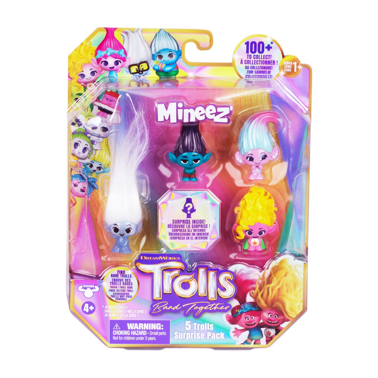 Trolls Figures Surprise 5-pack