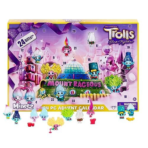 Trolls Band Together Mineez 24pc Holiday Advent Calendar