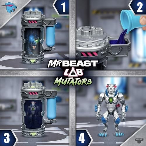 Mr Beast Lab Mutators Mutation Chamber Metallic Panther