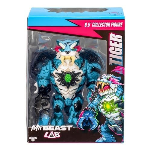 Mr Beast Lab Tiger 6.5" Collector Figure