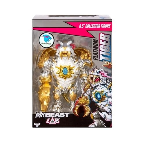 Mr Beast Lab Tiger 6.5" Collector Figure