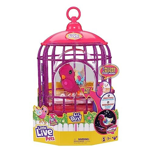 Little Live Pets Lil' Bird And Cage Tiara Twinkles