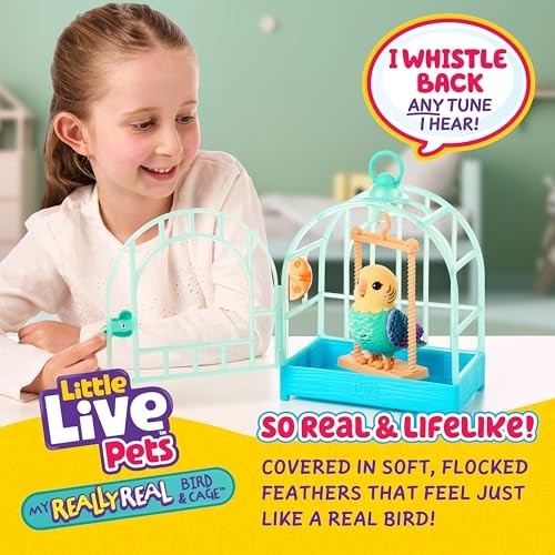 Little Live Pets My Really Real Bird & Cage Indie