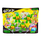 Heroes of Goo Jit Zu Classic Leonardo  Michelangelo  Donatello & Raphael Action Figure 4-Pack