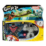 Heroes of Goo Jit Zu Marvel Glow Surge Spider-Verse Super Collider 2 Pack - Spiderman and The Spot