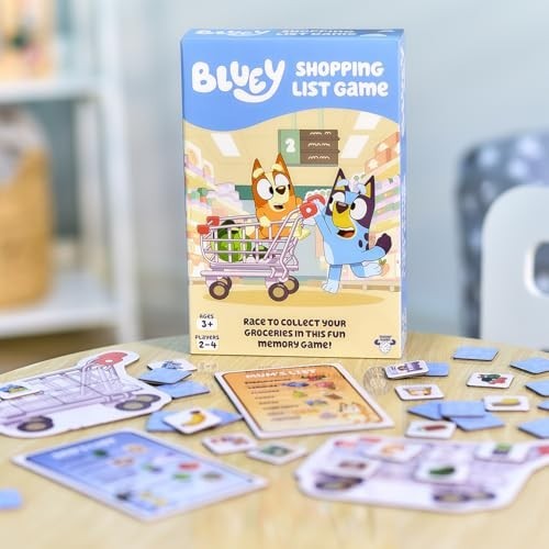 Bluey Shopping List game