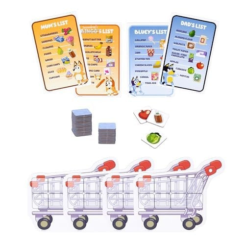 Bluey Shopping List game