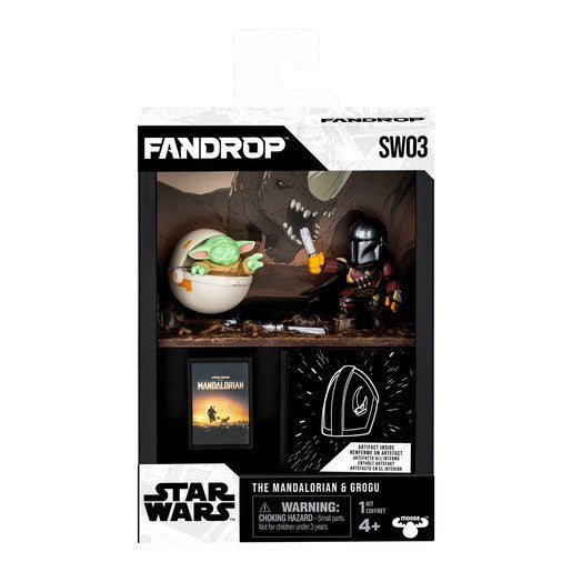 FANDROP Star Wars CDU The Mandalorian & Grogu Figure - 2pk