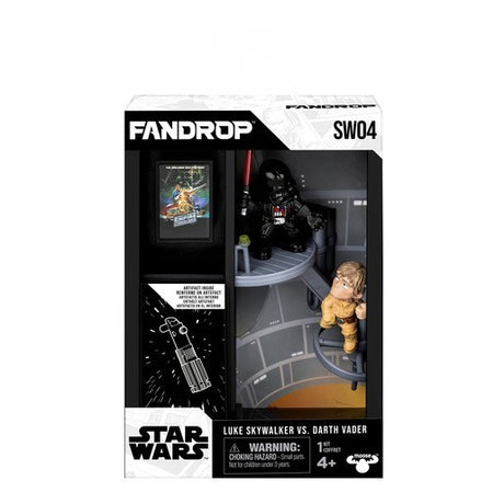 FANDROP Star Wars CDU Luke Skywalker vs Darth Vader Figure - 2pk