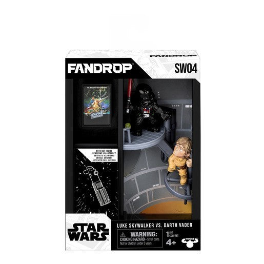 FANDROP Star Wars CDU Luke Skywalker vs Darth Vader Figure - 2pk