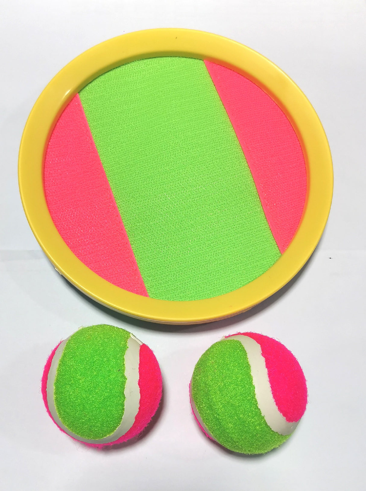 Velcro Catch Ball In Net Bag