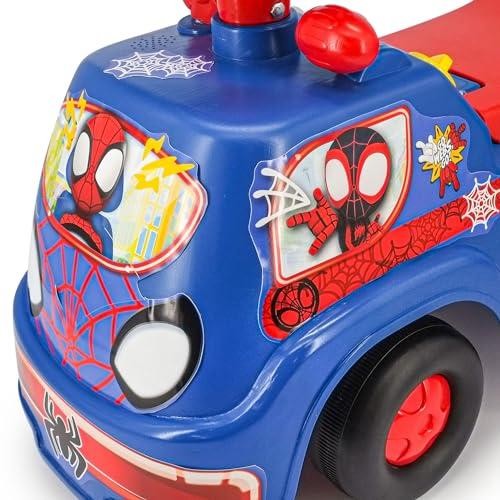 Marvel Spidey Lights 'N' Sounds Racer Activity Ride on by Kiddieland