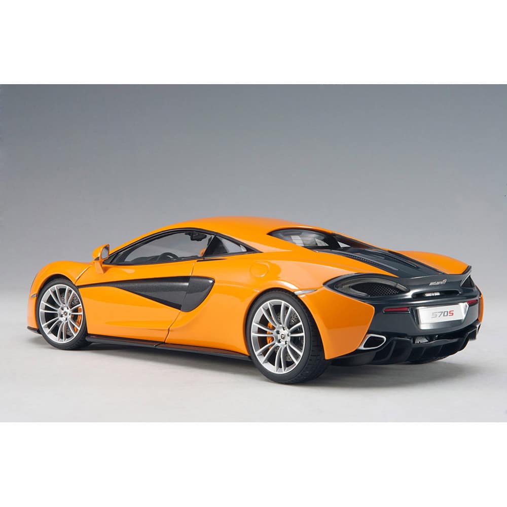 Autoart 1/18 Mclaren 570s - Orange & Silver