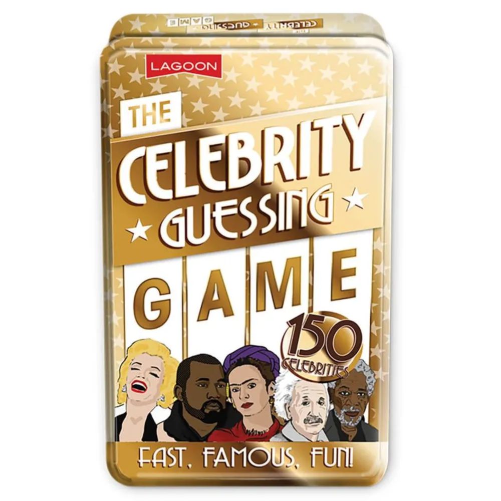 Celebrity Guessing Game Tin