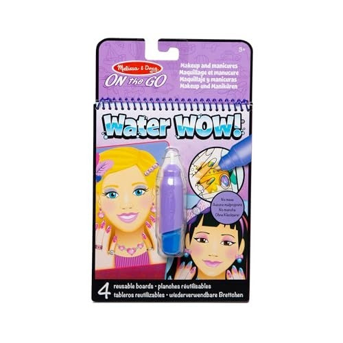 Melissa & Doug - On The Go - Water Wow! - Makeup & Manicures