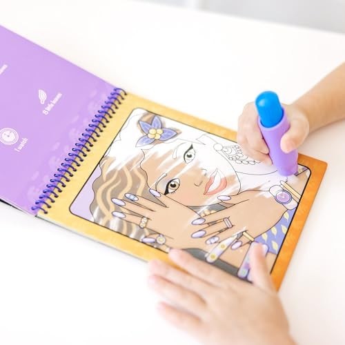 Melissa & Doug - On The Go - Water Wow! - Makeup & Manicures