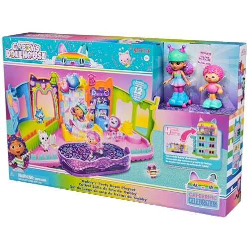 Gabby's Dollhouse Rooftop Roller Party Playset