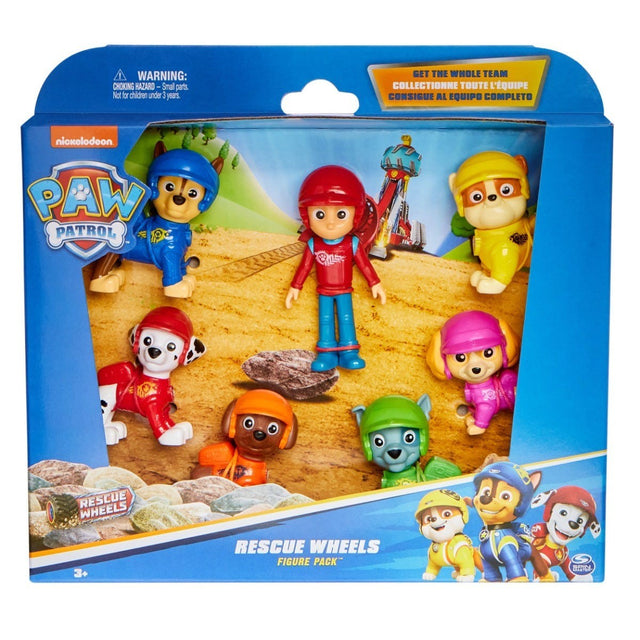 PAW Patrol Rescue Wheels Figure Gift Pack