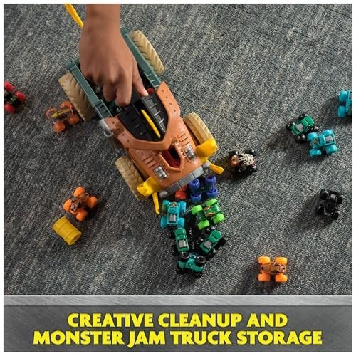 Monster Jam Mini Jam Megalodon Mad Hog Chomper and Monster Truck