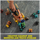 Monster Jam Mini Jam Megalodon Mad Hog Chomper and Monster Truck