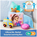 Ms. Rachel Official Surprise Learning Box  Educational Toys with Stuffed Animals  Sensory Toys & Activities for Babies  Toddler Toys for Girls & Boys