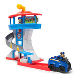 PAW Patrol Lookout Tower with 2 Chase Action Figures Vehicle & Launcher