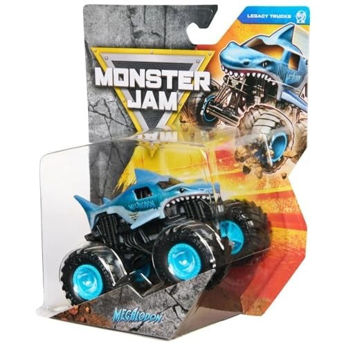 Monster Jam 1:64 Die Cast Trucks Asst - Megalodon
