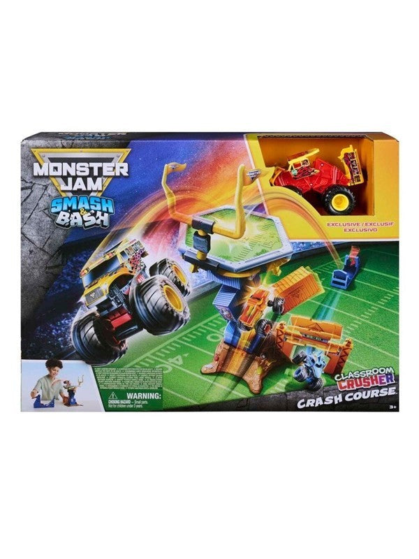 Monster Jam Smash & Bash 1:64 Crash Course Playset