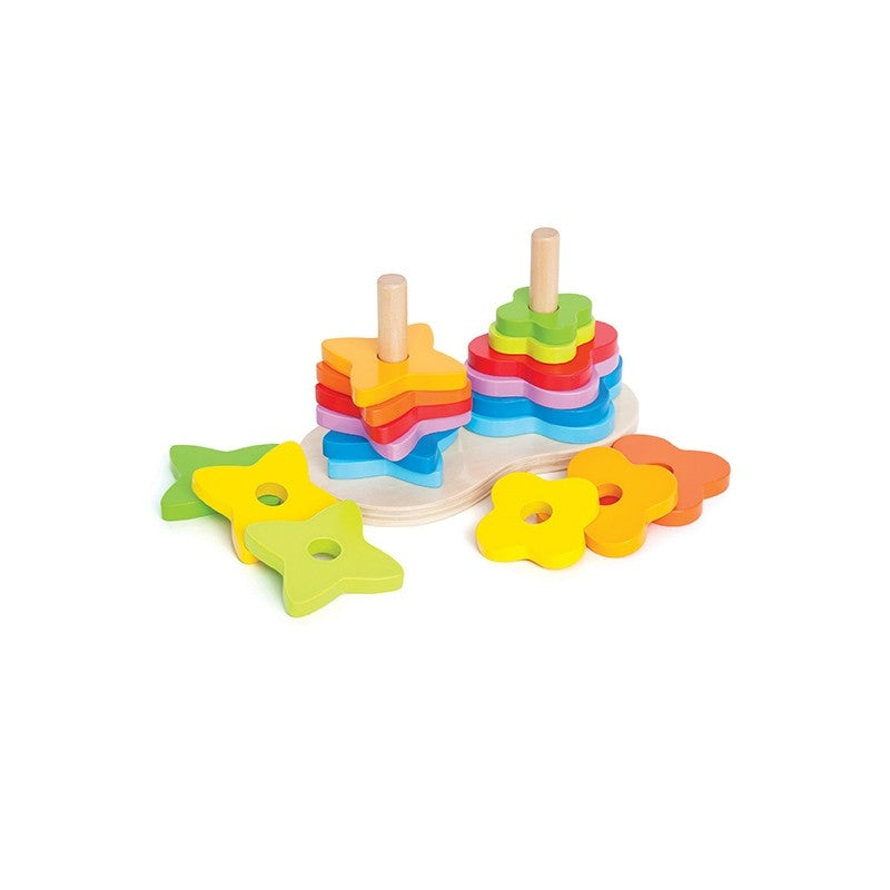 HAPE DOUBLE RAINBOW STACKER