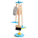 HAPE BROOM & SWIFFER CLEANING STAND