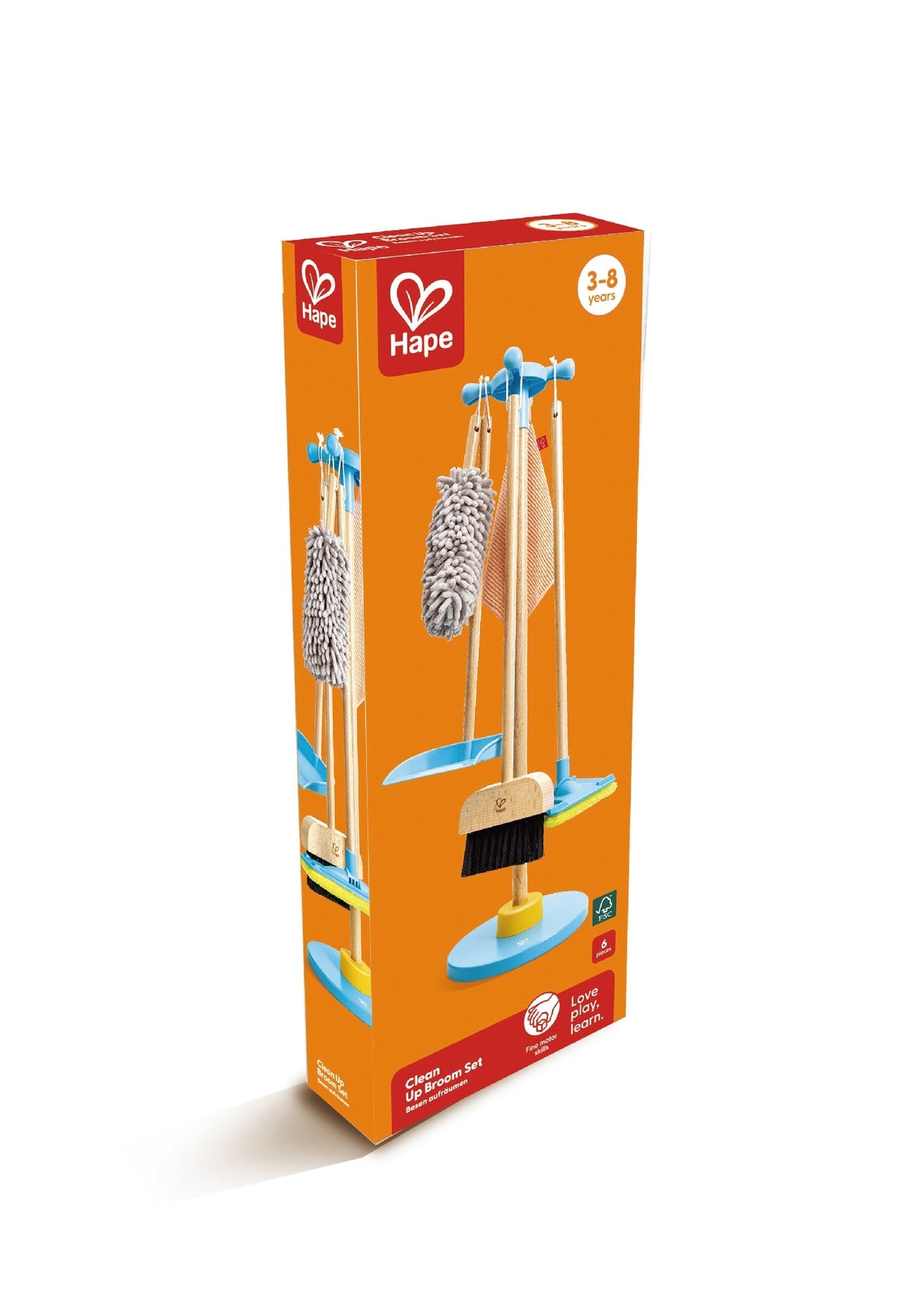 HAPE BROOM & SWIFFER CLEANING STAND