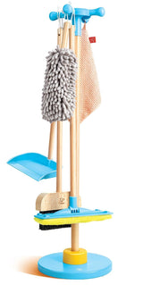 HAPE BROOM & SWIFFER CLEANING STAND