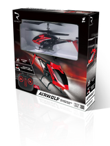 Revolt Radio Control Airwolf S5h 2.4g 3.5ch R/c Helicopter Red