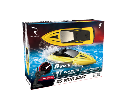 Revolt Galaxy Q5 Rc Boat - Red