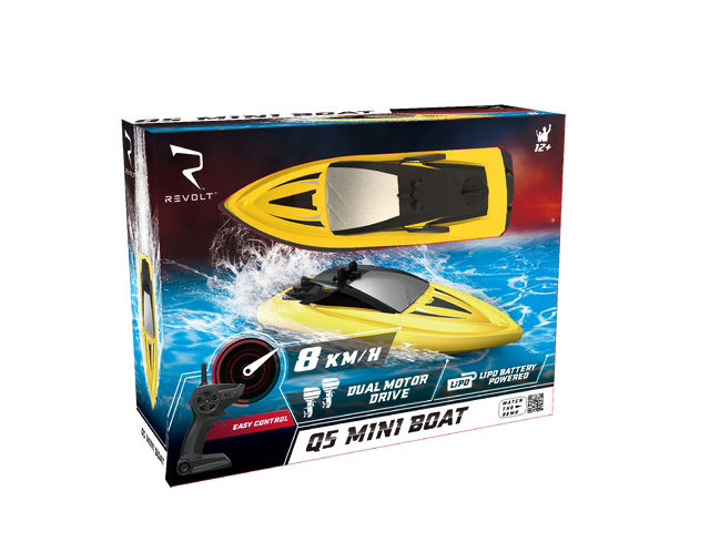 Revolt Galaxy Q5 Rc Boat - Red