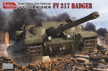 AMUSING HOBBY 1/35 FV 217 BADGER BRITISH HEAVY TANK DESTROYER