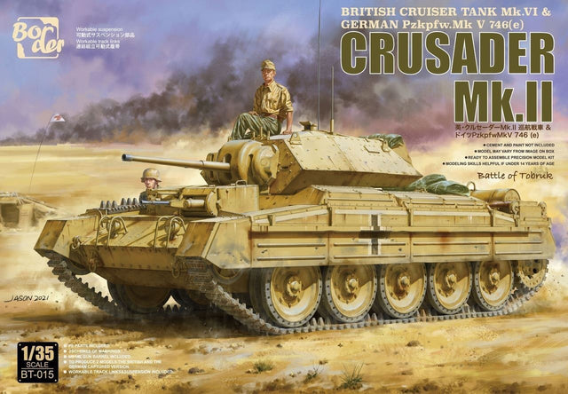 Border MODEL 1/35 British Cruiser MK II