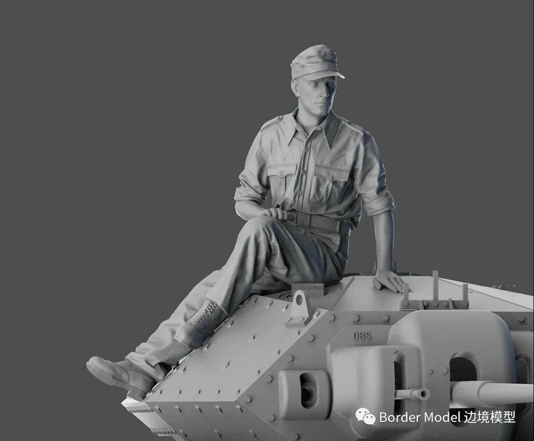 Border MODEL 1/35 British Cruiser MK II