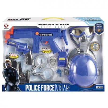 Police Force Equipment Playset