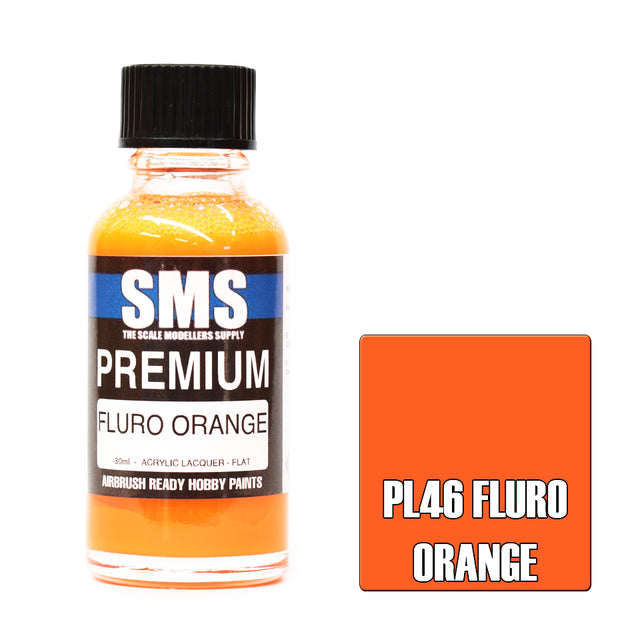 Premium Fluro Orange 30ml